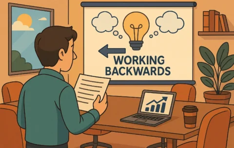 وبینار working backward آمازون در پروداکت پلن