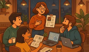 دورهمی رزومه و مصاحبه برای افراد جونیور